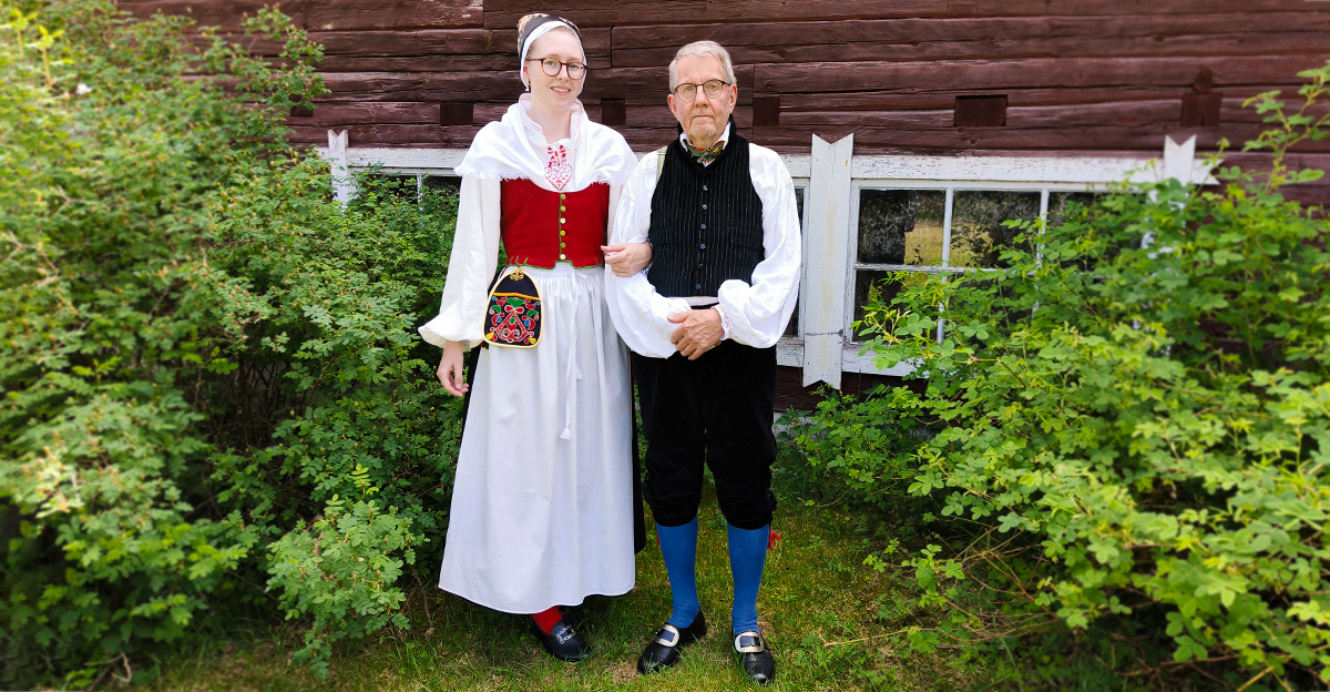 Ovansjö folk costumes / Folkdräkter från Ovansjö